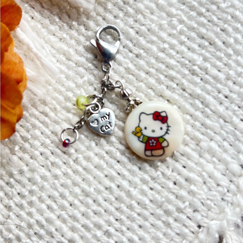 ⚪️ Hello Kitty Charm ~ For… Phone, Bag, Small Coin Purse, Backpack Jewelry - Picture 5 of 7